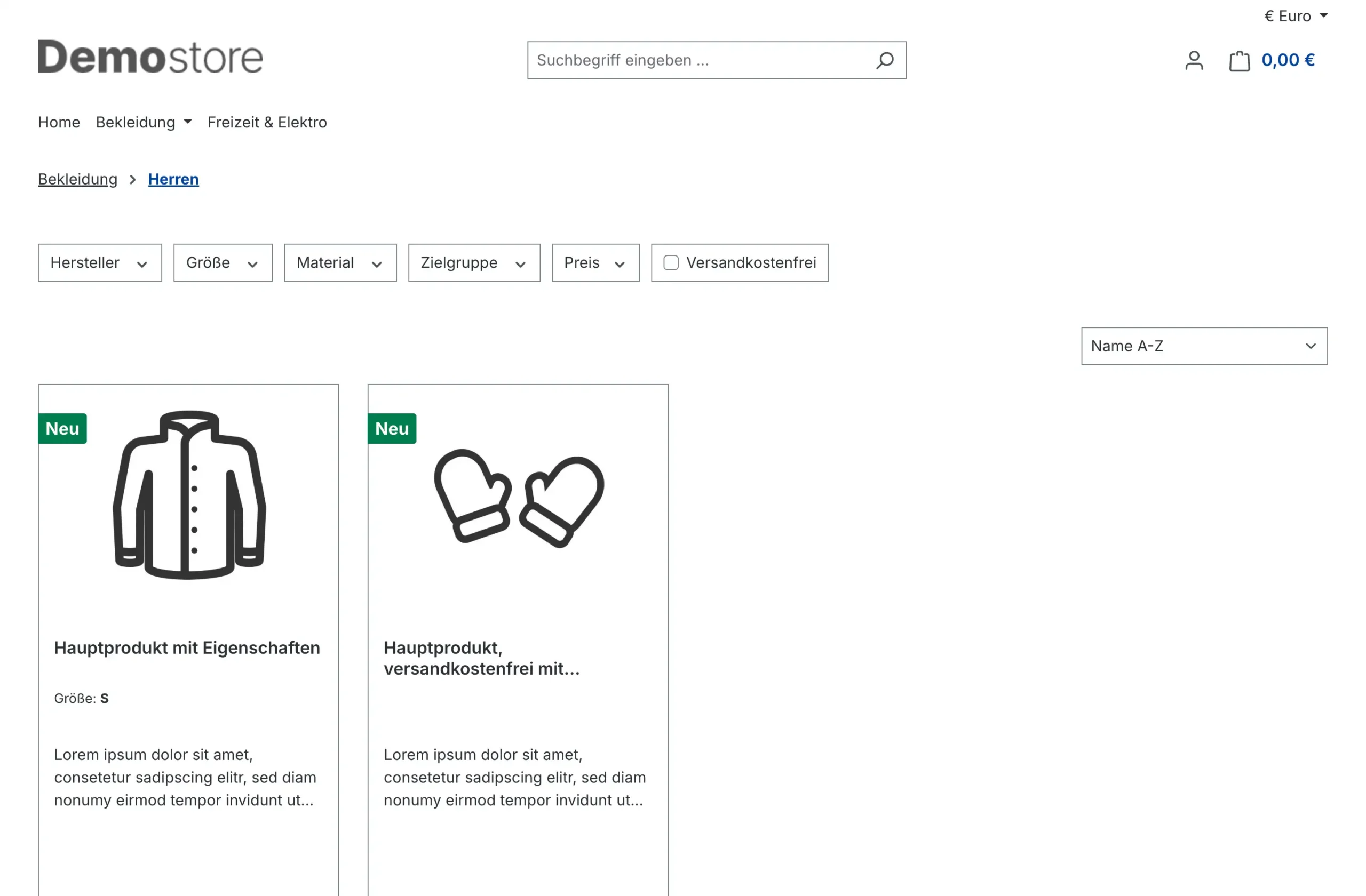 Shopware6 Demo Store Scaled