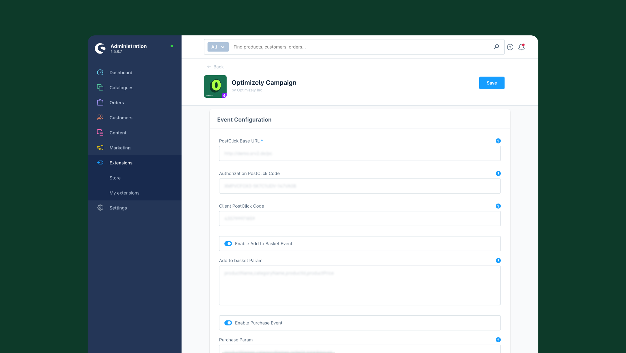 Optimizely Integration SW6 2