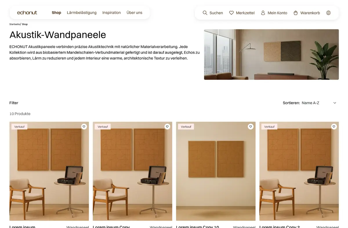 Shop Analyse Kategorie Vorher Desktop