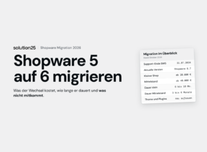 Shopware 5 Auf Shopware 6 Migrieren Titelbild 300x221