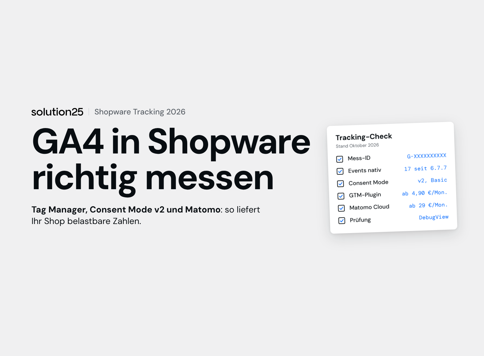 Shopware 6 Google Analytics 4 Ga4 Integration Guide Titelbild