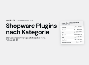 Shopware 6 Plugins Titelbild 300x221