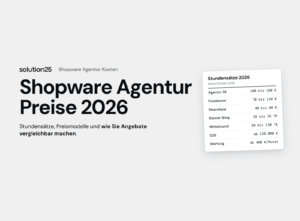 Shopware Agentur Kosten Titelbild 300x221