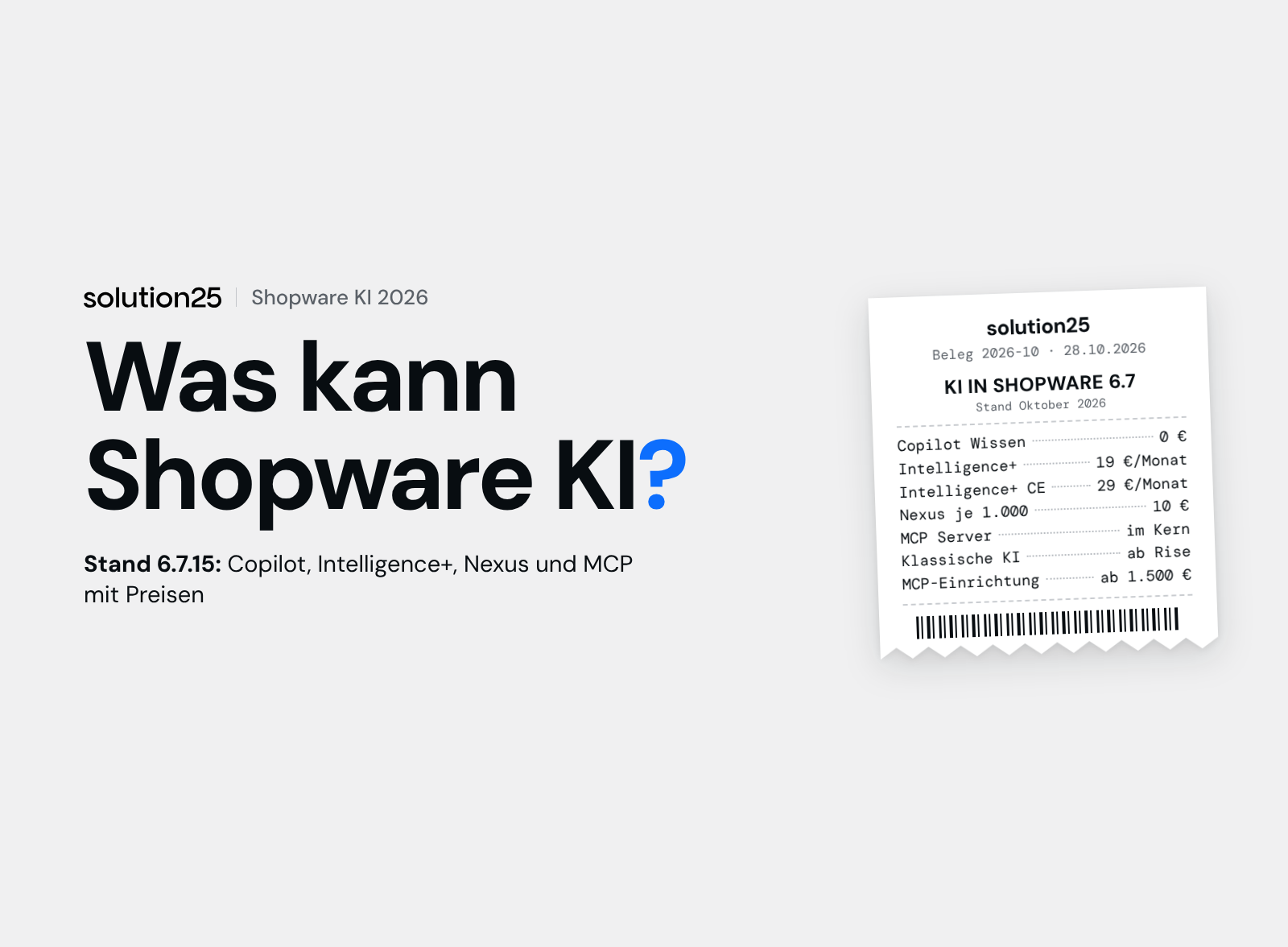 Shopware Ki Titelbild