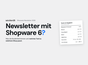 Shopware Newsletter Titelbild 300x221