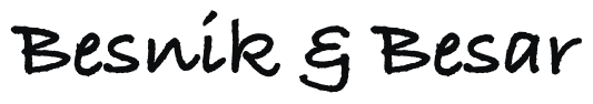 Unterschrift Besnik Besar 2